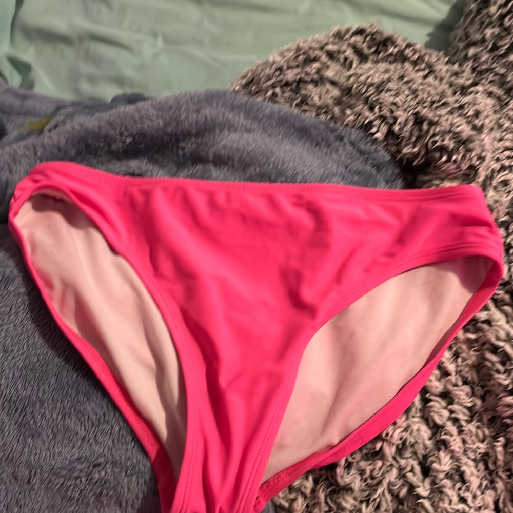 pink wonder nation bathing suit bottoms, Lg 10/12, never worn.